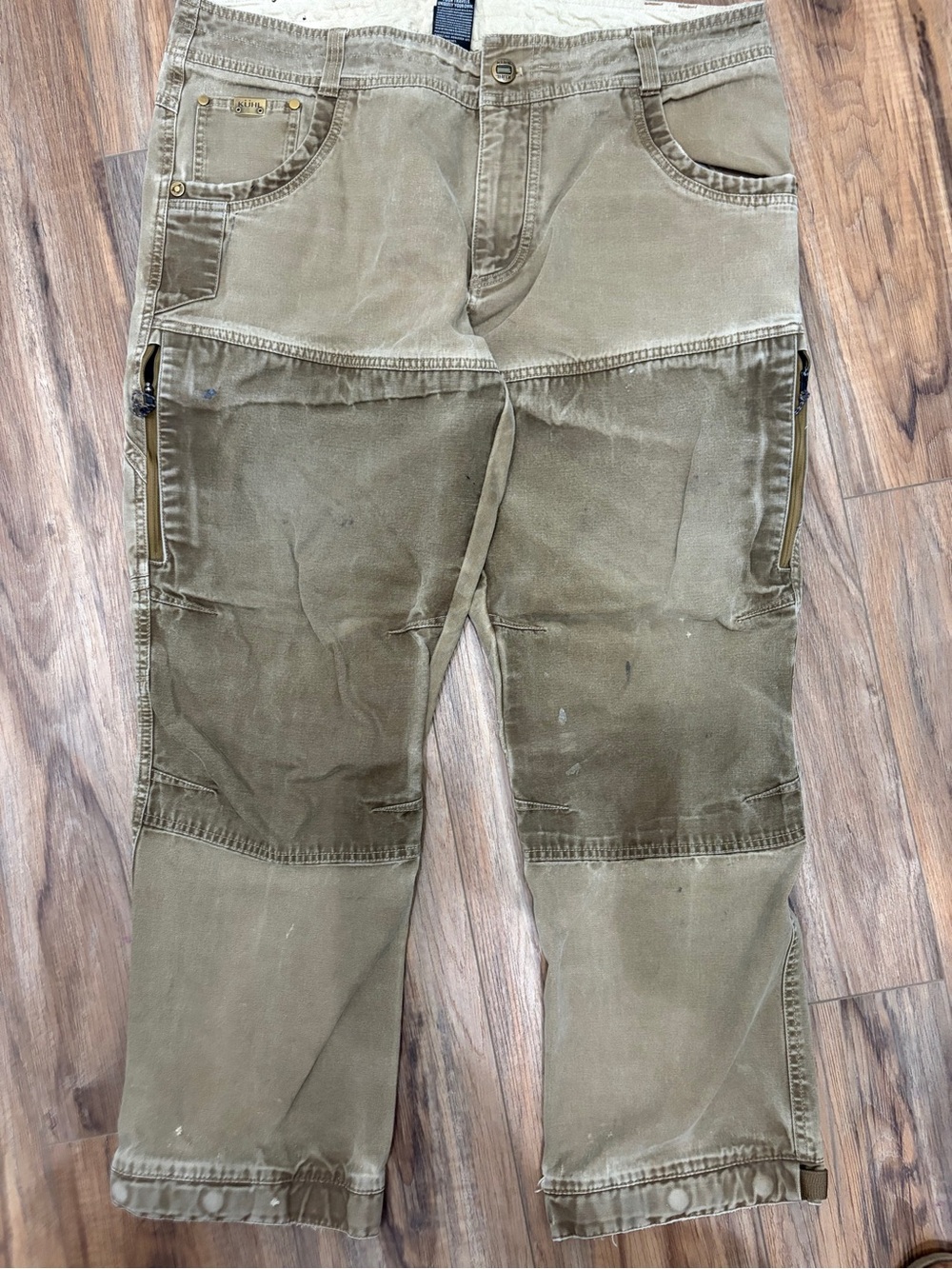 Kuhl Men's Work Pants in Olive Brown - Durable Utility Trousers